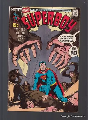 Buy Superboy 172 DC Comic Book 1970 F-VF • 11.92£