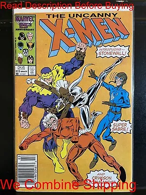 Buy BARGAIN BOOKS ($5 MIN PURCHASE) Uncanny X-Men #215 (1987 Marvel) We Combine Ship • 1.38£