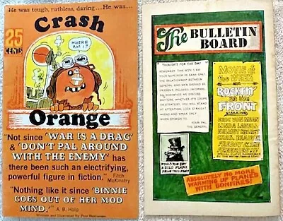 Buy Orange Crash 1 Vf 1967 Pillsbury Funny Face Mini Giveaway Promo Promotion Comic • 23.82£