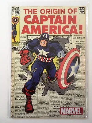 Buy Captain America #109 Marvel Legends Reprint 2002 (1968) Stan Lee Jack Kirby • 7.88£
