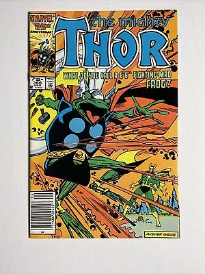 Buy Thor #366 (1986) 9.2 NM Marvel Newsstand 1st Cover Thor As Frog Comic Book • 27.75£