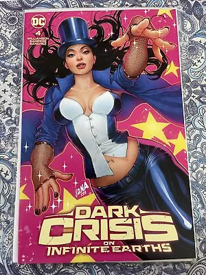 Buy Dark Crisis On Infinite Earths #4 Zatanna David Nakayama Variant Cover 2022 Dc • 10.19£