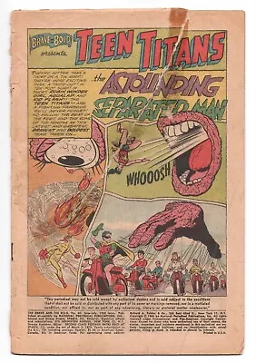Buy Brave And The Bold #60  (DC, 1965) 1st App Wonder Girl, Teen Titans | Coverless • 5.59£