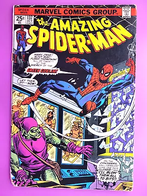 Buy Amazing Spider-man   #137   Terrible Shape Has Mvs  Combine Shipping Bx2470 M24 • 7.90£
