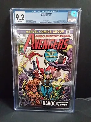 Buy Avengers #127 1974 CGC 9.2 • 72.98£