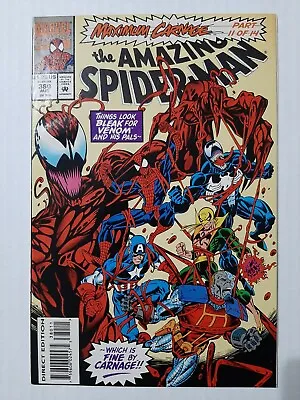 Buy Amazing Spider-man #380 (1993) - Maximum Carnage - '8.5' - Marvel Comics Usa  • 17.21£