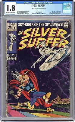 Buy Silver Surfer #4 CGC 1.8 1969 3935396003 • 300.43£