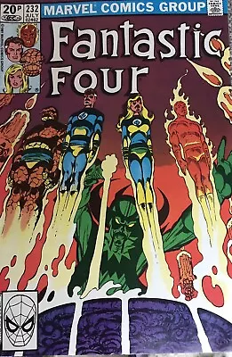 Buy Fantastic Four #232 VF+ July 1981 Back To The Basics John Byrne Art • 5.99£