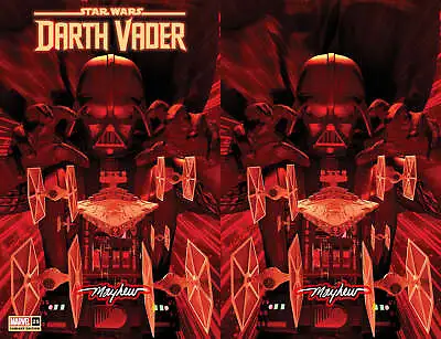 Buy STAR WARS: DARTH VADER #25 Mike Mayhew Studio Variant Set A&B Full Duo Sig W/COA • 106.73£