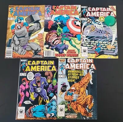Buy Captain America #311 313-316 (85-86) 1st App Stars & Stripes 2nd Serpent Society • 4£
