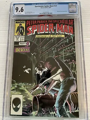 Buy Peter Parker, The Spectacular Spider-Man #131 CGC 9.6 Kraven’s Last Hunt Part 3 • 55.19£