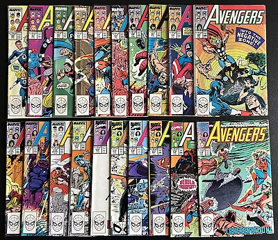 Buy The Avengers Lot Run Of 20 (1988 - 1990) - Issue #300 - #319 Marvel Comics • 35.57£