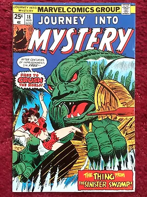 Buy JOURNEY INTO MYSTERY #18 Marvel Comic Book 1975 Jack Kirby Iron Man VF/NM SCARCE • 12.95£