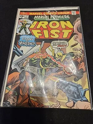 Buy Marvel Premiere #17 🔑 3rd App Of Iron Fist Marvel Comics  VF+NM  • 64.95£