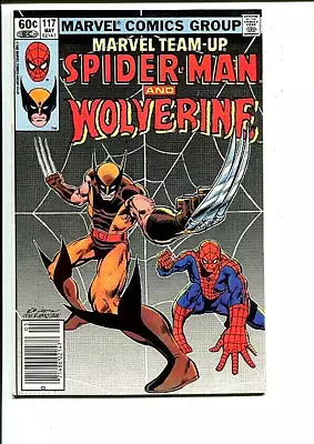 Buy Marvel Team-up 117 Nm  Wolverine Spider-man Trimpe 1982 • 19.21£