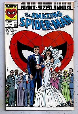 Buy Amazing Spider-man Annual # 21 Wedding Of Spider-man To Mj • 55.97£