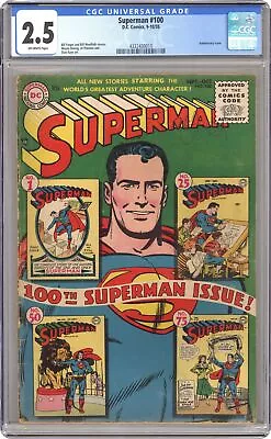 Buy Superman #100 CGC 2.5 1955 4332430010 • 275.72£