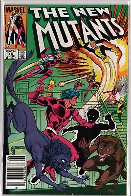 Buy The NEW MUTANTS #16 KEY 1st WARPATH Newsstand (1983) Marvel VF- (7.5) • 8£