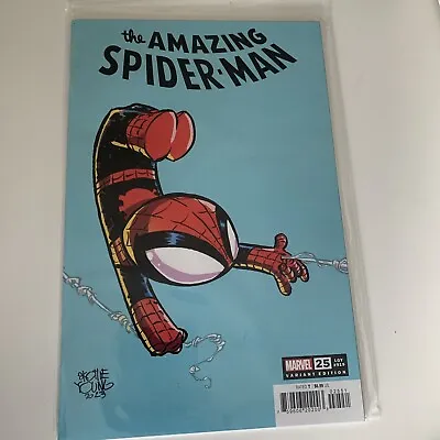 Buy Amazing Spider-Man #25 - Skottie Young Variant Marvel 2023 NM • 6.99£