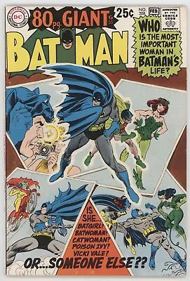 Buy Batman 208 DC 1969 FN VF Poison Ivy Catwoman Batgirl Batwoman Clayface Robin • 65.31£
