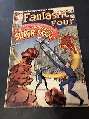 Buy Fantastic Four #18 - Marvel Comics - 1963 - 1st App. Super Skrull -  Back Issue • 195£