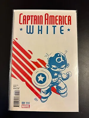 Buy Marvel Comics Captain America White - No. 1 - Skottie Young Variant  • 10£