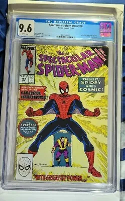 Buy 🔥Spectacular Spider-Man #158...CGC 9.6 NM+...Spidey Gains Cosmic Powers🔥 • 52.58£