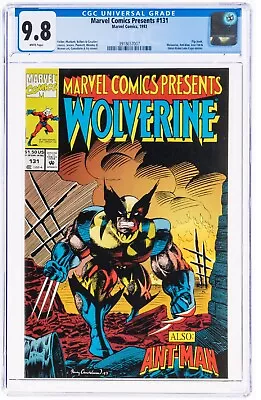 Buy Marvel Comics Presents #131 CGC 9.8 1993 Wolverine Dan Slott Cover Flipbook. • 46.65£