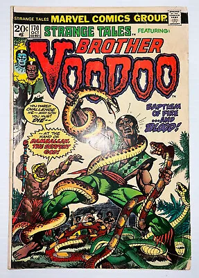 Buy 1973 Marvel Strange Tales Brother Voodoo 2nd Appearance Good. Make Mine Marvel! • 19.77£