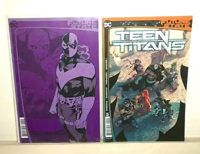 Buy FUTURE STATE TEEN TITANS #1D 2nd Print Variant #2A (DC COMICS 2021)1st Print  • 3.99£