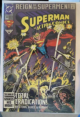 Buy Action Comics #690 SUPERMAN REIGN OF SUPERMEN 24    1993 DC Comics C6 • 3.23£
