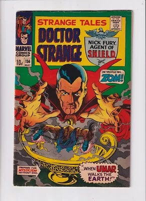 Buy Strange Tales (1951) # 156 UK Price (5.0-VGF) (1889509) Nick Fury 1967 • 22.50£