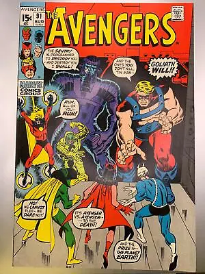 Buy Avengers #91 Captain Marvel Ronan - Very Fine+ • 31.60£