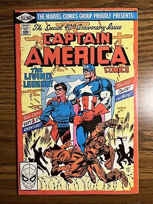 Buy Captain America 255 Scarce Direct Edition John Byrne Cover Marvel Comics 1981 • 8.59£