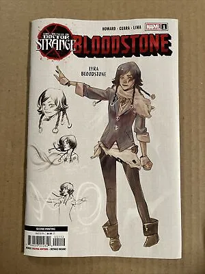 Buy Death Of Doctor Strange Bloodstone #1 2nd Print Design Variant Marvel (2022) • 3.99£