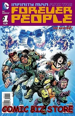 Buy Infinity Man And The Forever People #1 (2014) 1st Printing Main Cover Dc Comics • 3.50£
