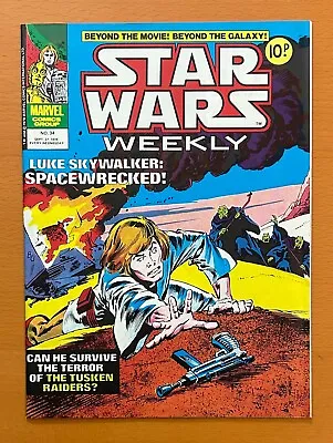 Buy Star Wars Weekly #34 (Marvel UK 1978) FN Condition Comic Magazine • 9.38£