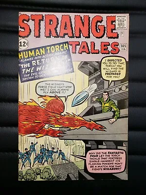 Buy Strange Tales #105 -  Very Fine | VF | 8.0 - Many Pics! Return Of The Wizard! • 394.51£