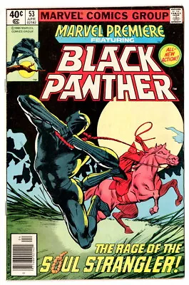 Buy Marvel Premiere No 53, BLACK PANTHER, April 1980,  HIGHER GRADE • 24.28£