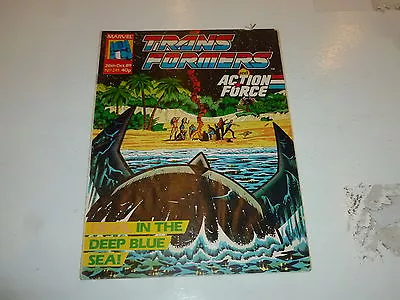 Buy The TRANSFORMERS & ACTION FORCE Comic - No 241 - Date 28/10/1989 - UK Comic • 8.99£