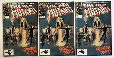 Buy NEW MUTANTS #21     THREE (3) COPIES      The 1st Appearance Of WARLOK • 6.39£