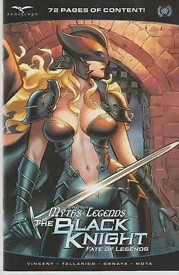 Buy Zenescope Comics Grimm Quarterly Myths And Legends The Black Knight #1c 2023 Nm • 10.95£