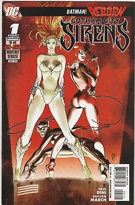Buy GOTHAM CITY SIRENS #1 (2009) 2nd Printing Red Variant Cover Harley Poison Ivy DC • 63.44£