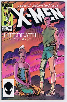 Buy Uncanny X-Men #186 Marvel 1984 '' Lifedeath A Love Story '' • 12.65£