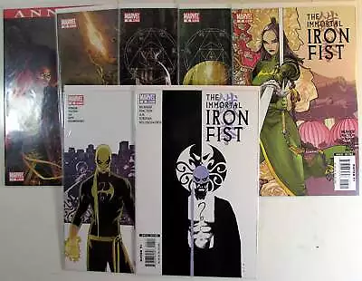 Buy Immortal Iron Fist Lot Of 7 #4,6,7,8,9,15,Annual 1 Marvel (2007) Comics • 27.90£