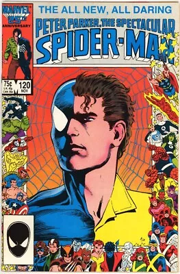 Buy Spectacular Spider-man 120 Nm- 9.2 Hi Grade Anniversary Issue Marvel Copper Bin • 11.95£