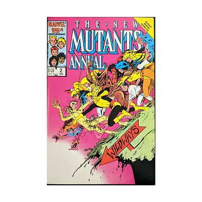 Buy Marvel Comic The New Mutant  New Mutants 1st Series Annual #2 (Newsstand E VG+ • 39.83£