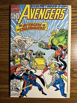 Buy The Avengers 350 Relationship Between Black Knight & Sersi Marvel Comics 1992 • 2.33£