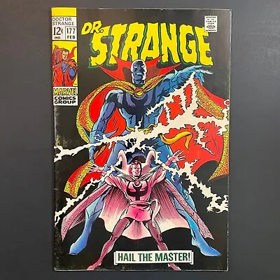 Buy Doctor Strange 177 New Costume KEY Silver Age Marvel 1969 Gene Colan Cover Comic • 32.10£