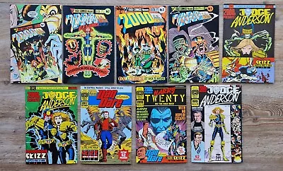 Buy 2000AD Monthly #1, #2, #3, #4, #5, #6, #7, #8, #9 (Eagle Comics 1986) VFN/NM • 19.99£